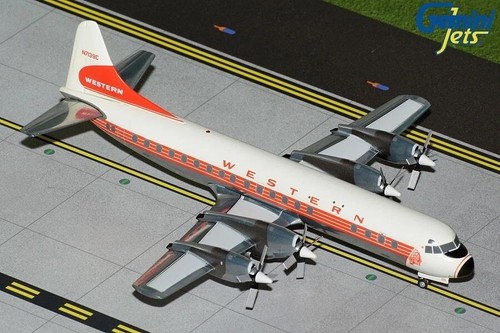 Western airlines 188a - airlines, l-188a